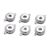 12mm Snap Button Base Pendant Charms For Ginger Snaps DIY Necklace