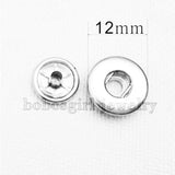 12mm Snap Metal Button Stud DIY 100 G066