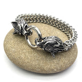 12mm Couples Distance Bracelet Zircon Crown Skull Set