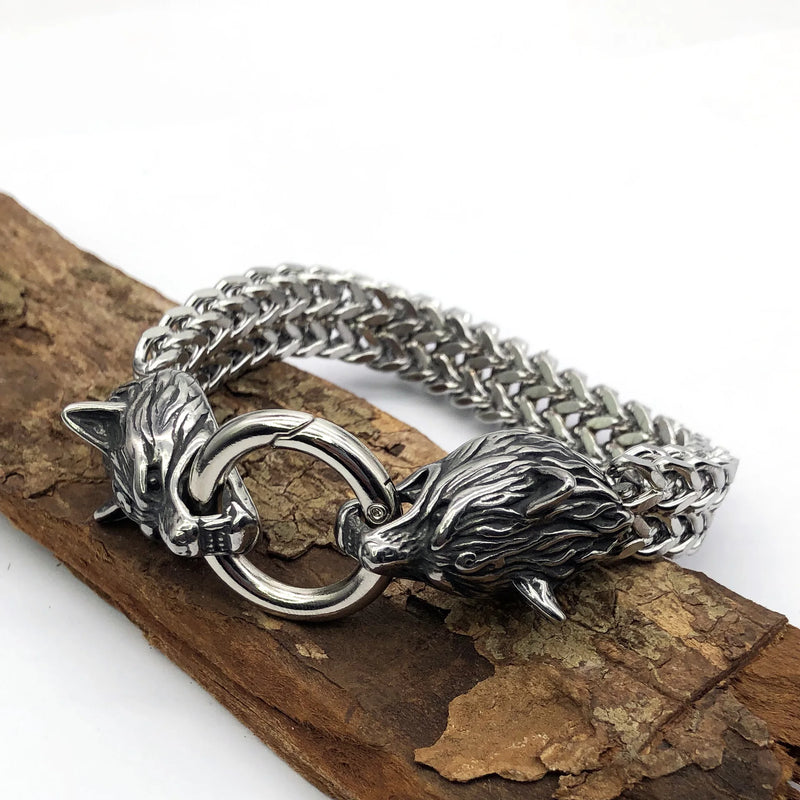 12mm Couples Distance Bracelet Zircon Crown Skull Set