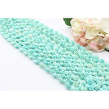 12mm Lt.Green Camellia Flower Resin Stone DIY Jewelry Making
