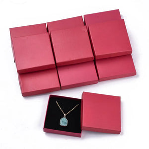 12pc Cardboard Jewelry Boxes Organizer Necklace Bracelet Storage Container