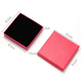 12pc Cardboard Jewelry Boxes Organizer Necklace Bracelet Storage Container