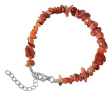 12pc Natural Gem Stone Bracelet Crystal Chip Beads Bracelet for Women