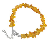 12pc Natural Gem Stone Bracelet Crystal Chip Beads Bracelet for Women
