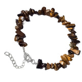 12pc Natural Gem Stone Bracelet Crystal Chip Beads Bracelet for Women