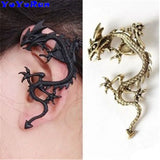 Vintage Punk Dragon Ear Cuff Clip Earring