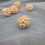 12pc Freshwater Pearl Ball Loose Beads For Jewelry Making 13mm