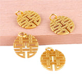 12pcs Double Happiness Charms Pendant for Jewelry Making