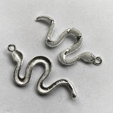 12pcs Snake Pendants Charms for Jewelry Making DIY Women Necklace Bracelet Craft