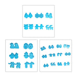 Christmas Pendant Earrings Mold Combo Epoxy Resin Jewelry Casting Mold DIY