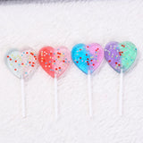 12pcs 82*35mm Multicolor Lollipops Resin Charms for DIY Jewelry