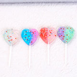12pcs 82*35mm Multicolor Lollipops Resin Charms for DIY Jewelry