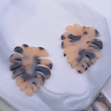 12pcs Acetate Monstera Leaves for DIY Jewelry Earrings