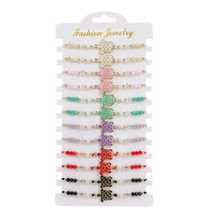 12pcs Animal Turtle Charm Bracelets for Women Kids