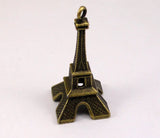 12pcs Eiffel Tower Charms Pendant, Jewelry Making 46x21x21mm