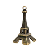 12pcs Eiffel Tower Charms Pendant, Jewelry Making 46x21x21mm