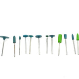12pcs Silicone Rubber Points Polishing Wheels for Dental Jewelry Rotary Tool