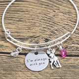 12pcs Baby Deer Fawn Bracelet Always With You Deer Family Bracelets