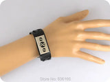 12pcs Rubber Bracelets Mix Cross Tai Chi Skull Scorpions Heart Rock jewelry