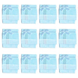 12pcs Small Blue Jewelry Gift Boxes for Rings Earrings Bangles
