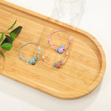 12pcs Bohemian Friendship Bracelets Crystal Bead Unicorn Charms for Girls