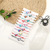 12pcs Bohemian Friendship Bracelets Crystal Bead Unicorn Charms for Girls
