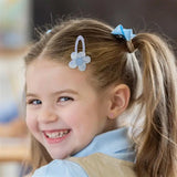 12pcs Flower Hair Clips for Girls