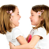 12pcs Flower Hair Clips for Girls