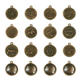 12pcs/Box 12 Constellations Alloy Pendant Kits