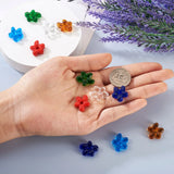 12pcs Starfish Glass Beads DIY Jewelry Making Bracelet Necklace Earring Crafts