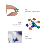 12pcs Starfish Glass Beads DIY Jewelry Making Bracelet Necklace Earring Crafts