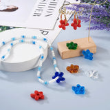 12pcs Starfish Glass Beads DIY Jewelry Making Bracelet Necklace Earring Crafts