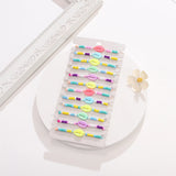 12pcs Candy Seeds Beads Shell Braided Bracelets for Women Child