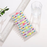 12pcs Candy Seeds Beads Shell Braided Bracelets for Women Child