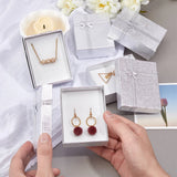 12pcs Jewellery Pendant Case For Earring Necklace Ring Gift Boxes