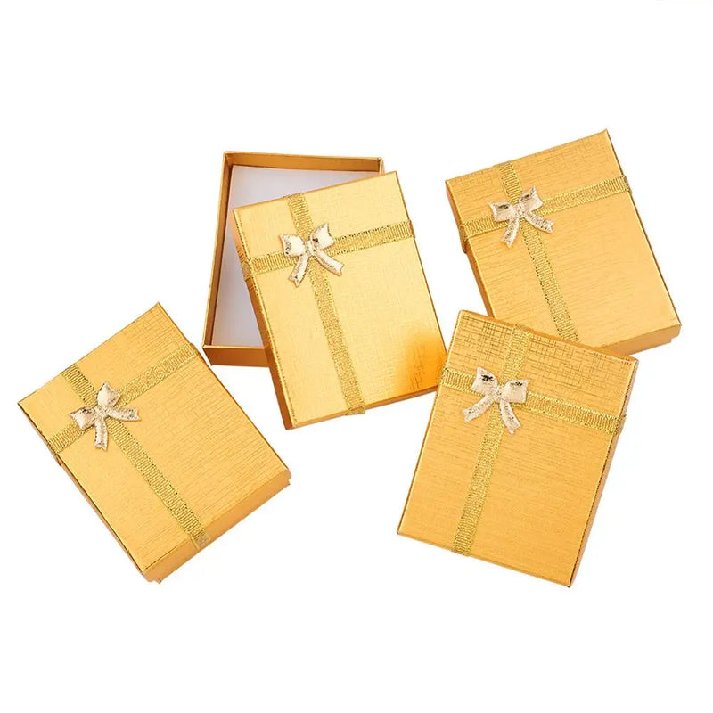 12pcs Jewellery Pendant Case For Earring Necklace Ring Gift Boxes