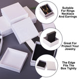 12pcs Jewelry Boxes for Pendant & Earring & Ring, Red Square 7.5x7.5x3.5cm