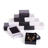 12pcs Jewelry Boxes for Pendant & Earring & Ring, Red Square 7.5x7.5x3.5cm