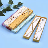 12pcs Jewelry Gift Box Necklace Cases With Sponge