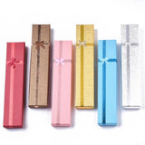 12pcs Jewelry Gift Box Necklace Cases With Sponge