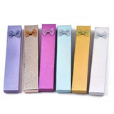 12pcs Jewelry Gift Box Necklace Cases With Sponge