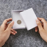 12pcs Jewelry Set Boxes for Necklaces Earrings Rings, White, 9x6.5x2.8cm