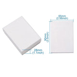 12pcs Jewelry Set Boxes for Necklaces Earrings Rings, White, 9x6.5x2.8cm