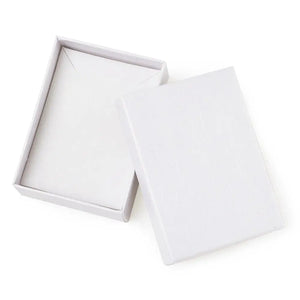 12pcs Jewelry Set Boxes for Necklaces Earrings Rings, White, 9x6.5x2.8cm