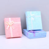 12pcs Cardboard Jewelry Set Boxes with Sponge