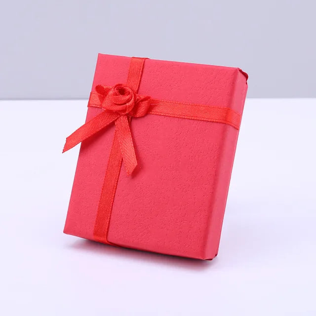 12pcs Cardboard Jewelry Set Boxes with Sponge
