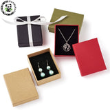 12pcs Cardboard Jewelry Set Packaging Boxes with Sponge - Rectangle