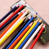 12pcs Colorful Sewing Tailor's Chalk Pencils Fabric Marker Pen DIY