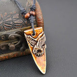 12pcs Tribal Style Eagle Pendants Necklaces XL59